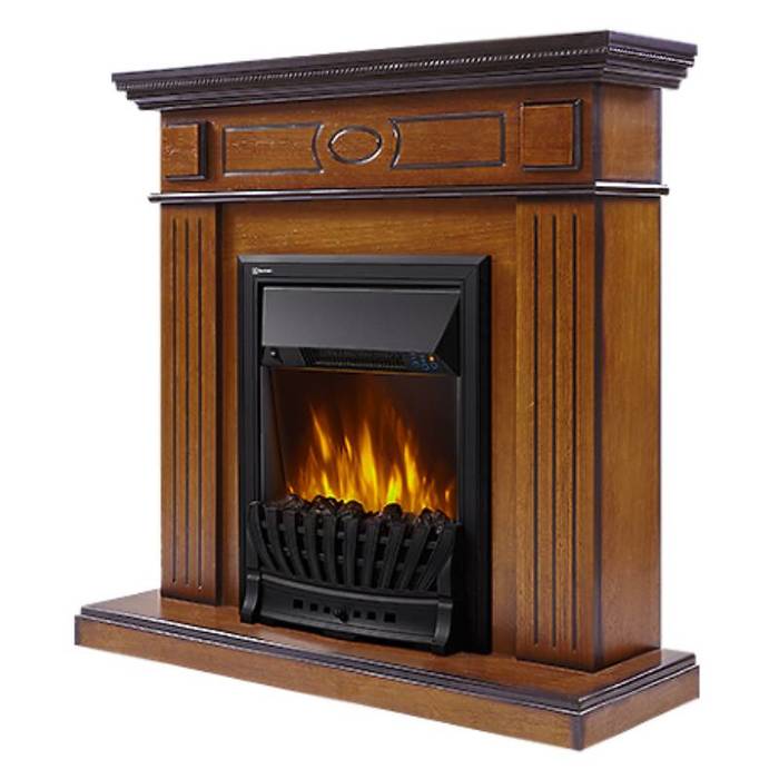 Firelight Bianco Classic Орех классический портал для камина