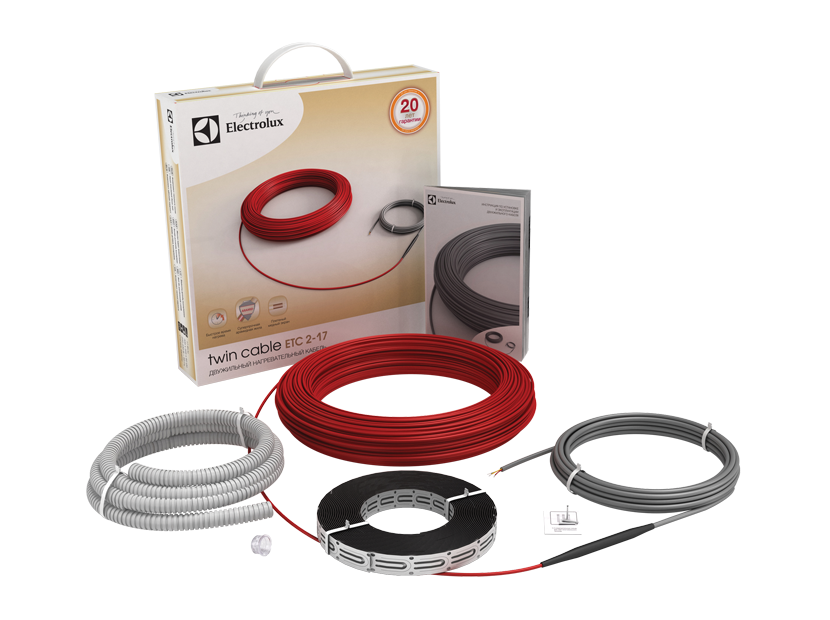 Electrolux ETC 2-17-800 нагревательный кабель 6 м<sup>2</sup>