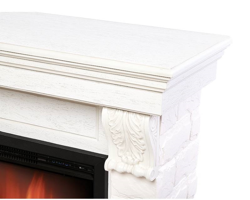 Firelight Forte 25S Белый/Беленый дуб широкий портал
