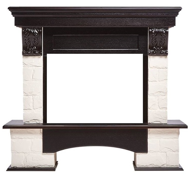Firelight Forte 25S Белый/Венге широкий портал