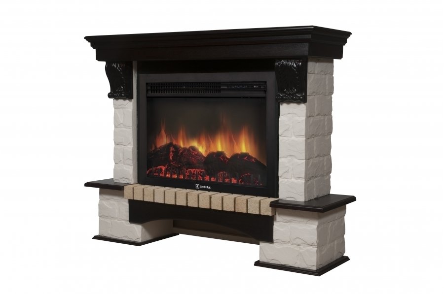 Firelight Forte 30S Белый/Венге широкий портал