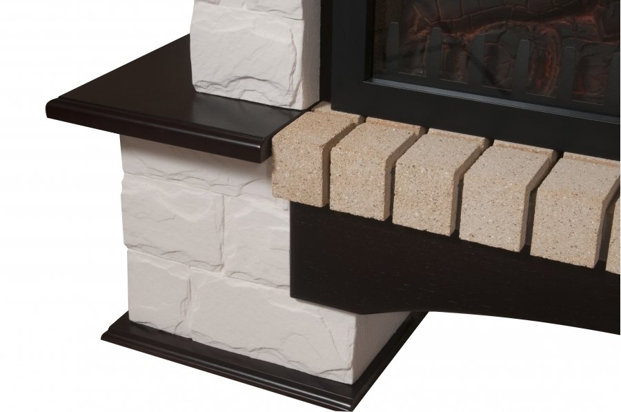 Firelight Forte 30S Белый/Венге широкий портал
