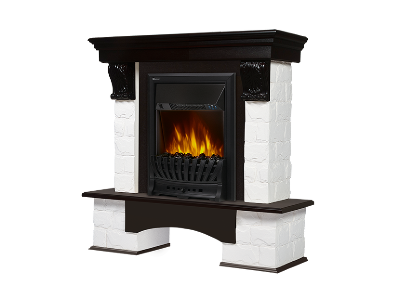 Firelight Forte Classic Белый/Венге классический портал для камина