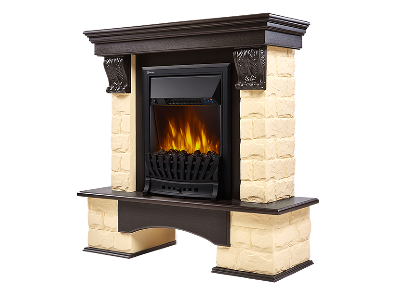 Firelight Forte Classic Бежевый/Венге классический портал для камина