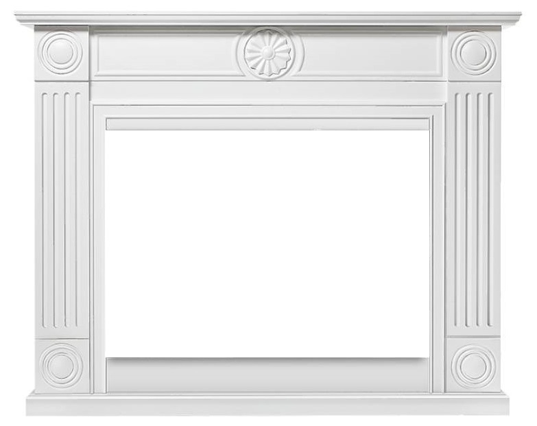 Firelight Frame 25 белый широкий портал
