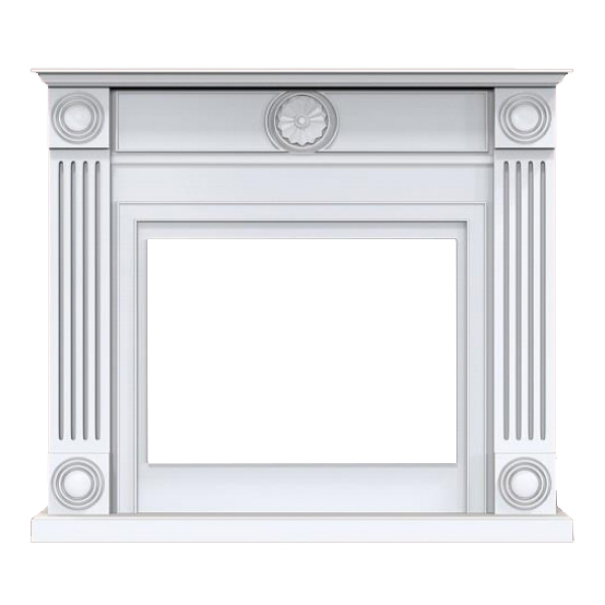 Electrolux Frame 26/30 белый портал для камина
