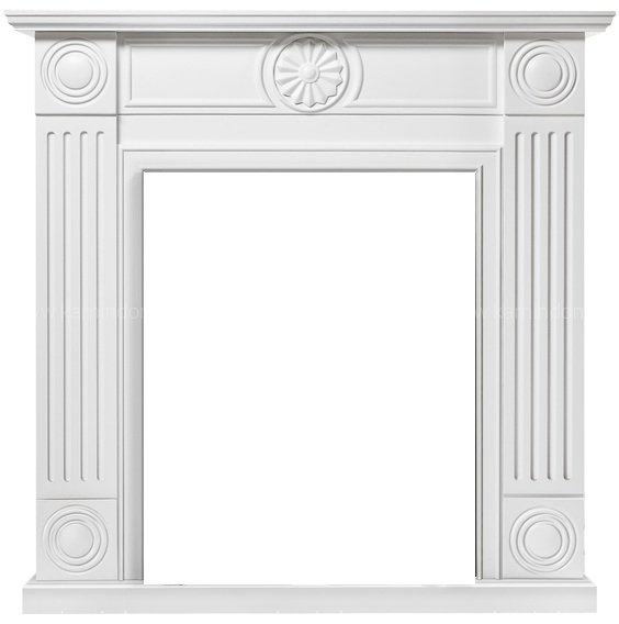 Firelight Frame Classic белый классический портал для камина