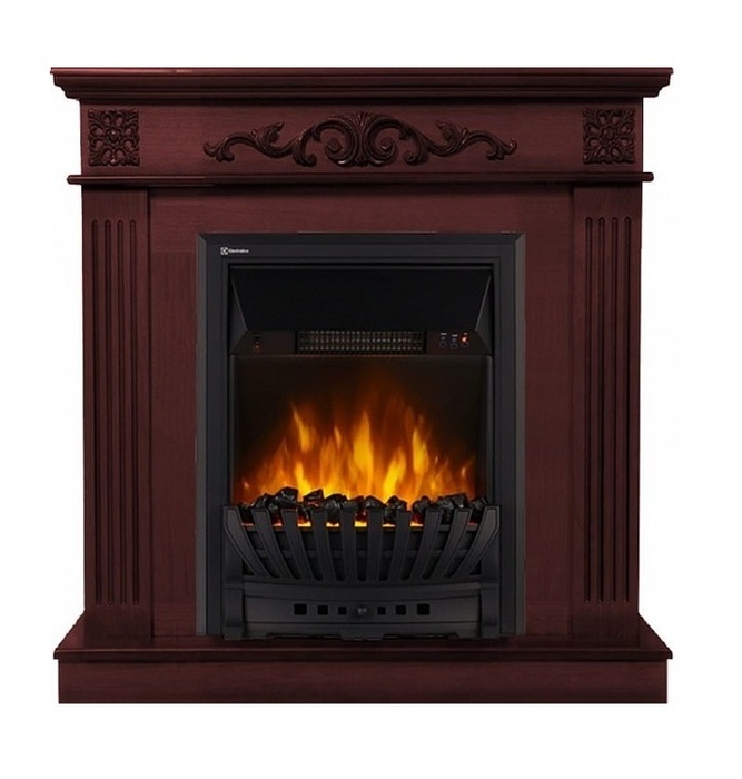Firelight Noce Classic Красное дерево классический портал для камина