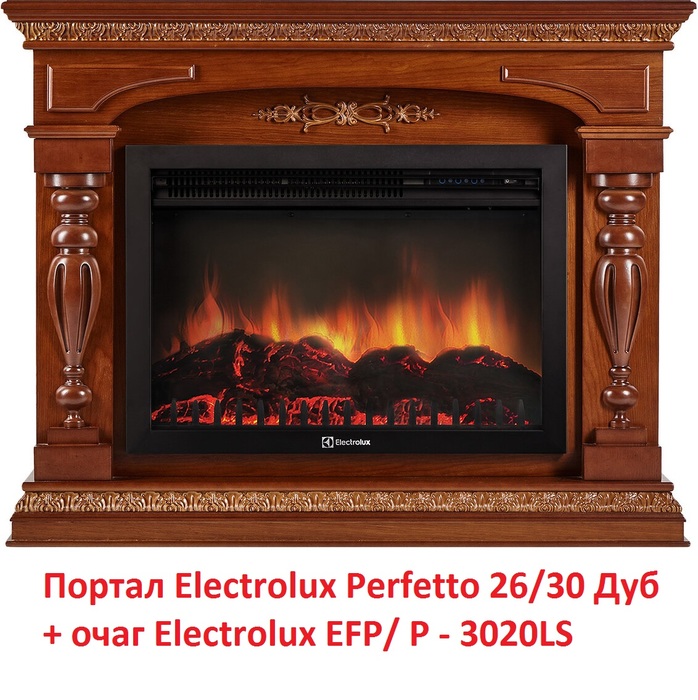 Firelight Perfetto 26/30 Дуб широкий портал