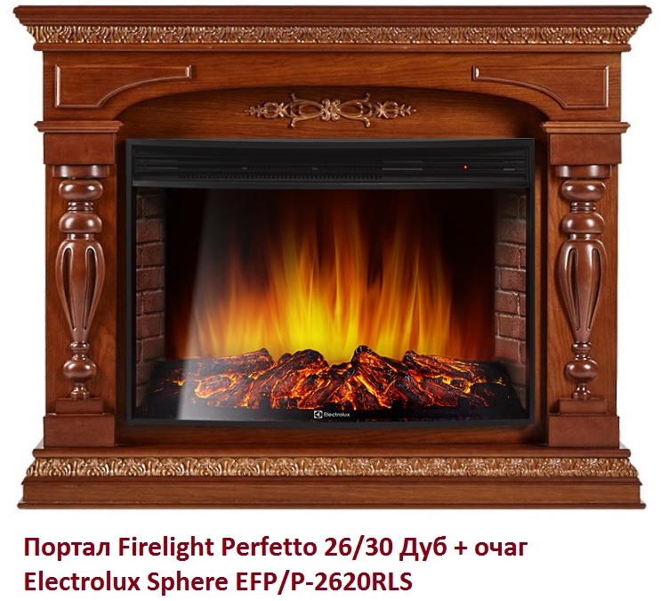 Firelight Perfetto 26/30 Дуб широкий портал
