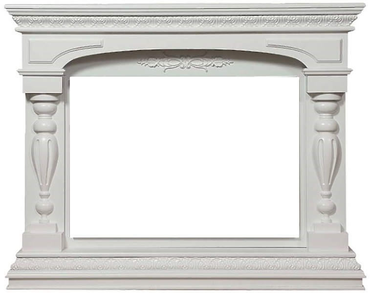 Firelight Perfetto R 30 Белый широкий портал