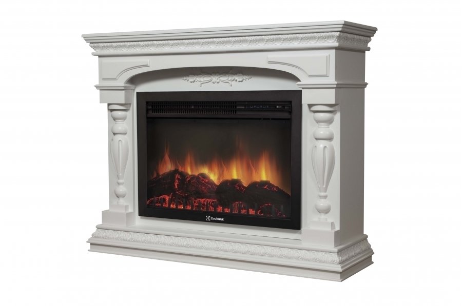 Firelight Perfetto R 30 Белый широкий портал