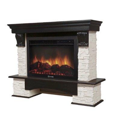 Firelight Pietra 30S Белый/Венге широкий портал
