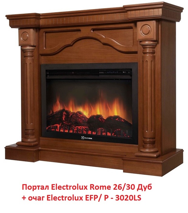 Firelight Rome 26/30 Дуб широкий портал