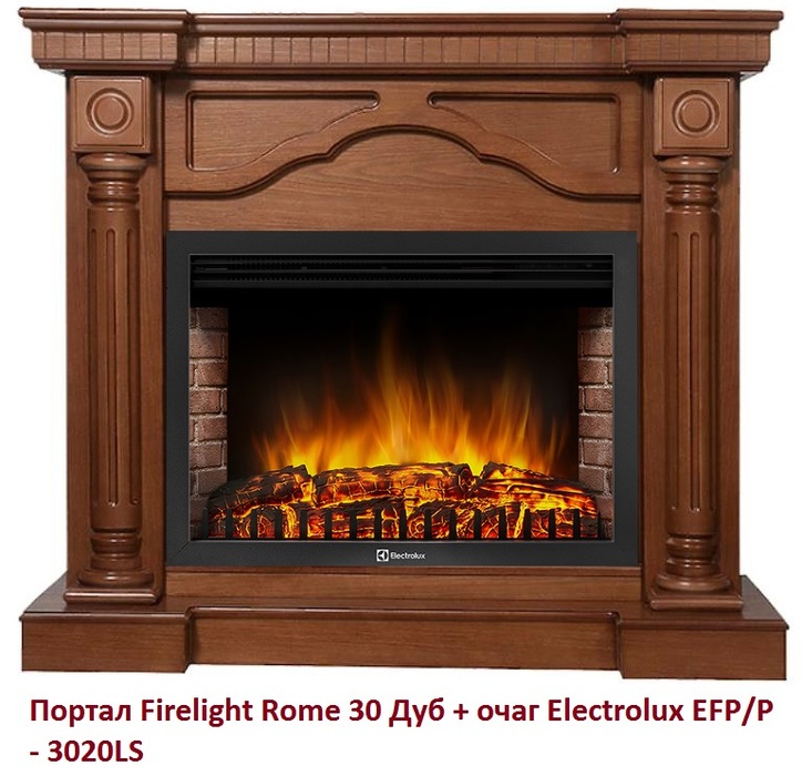 Firelight Rome 30 Дуб широкий портал