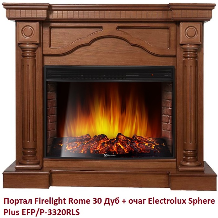 Firelight Rome 30 Дуб широкий портал