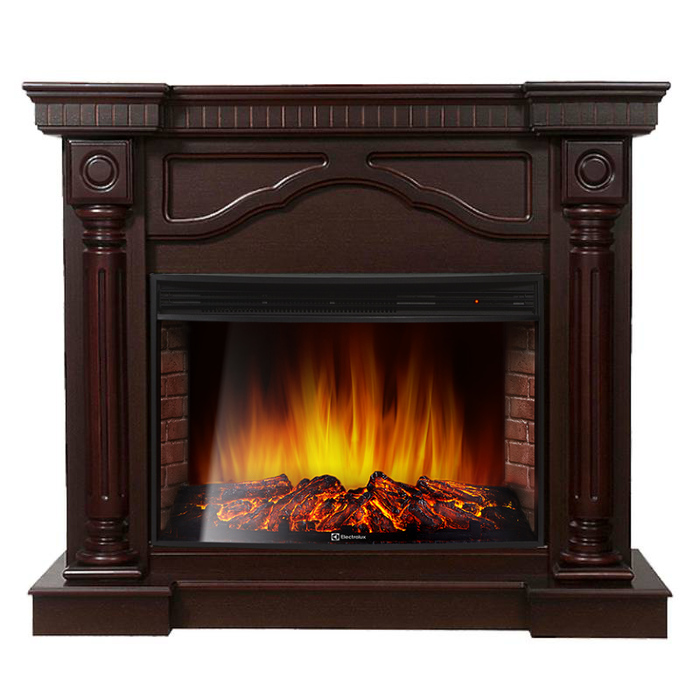 Firelight Rome 30 Темный дуб широкий портал