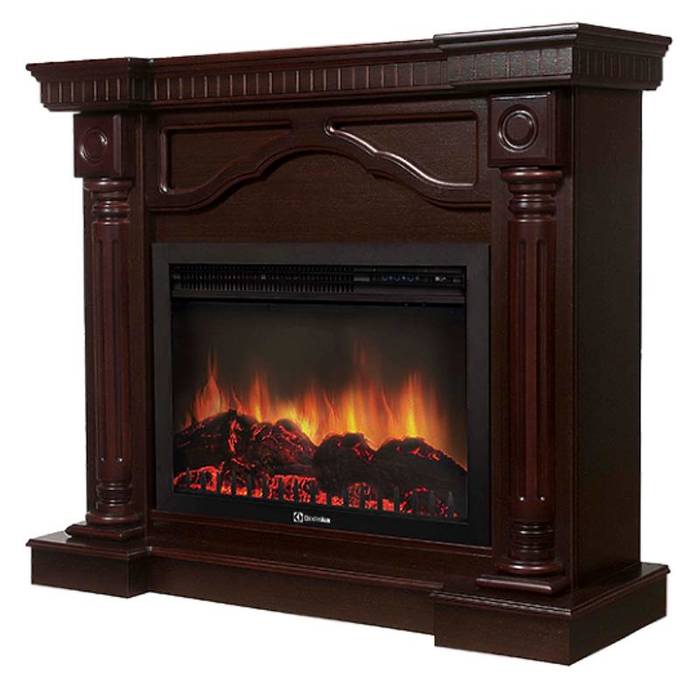 Firelight Rome 30 Темный дуб широкий портал