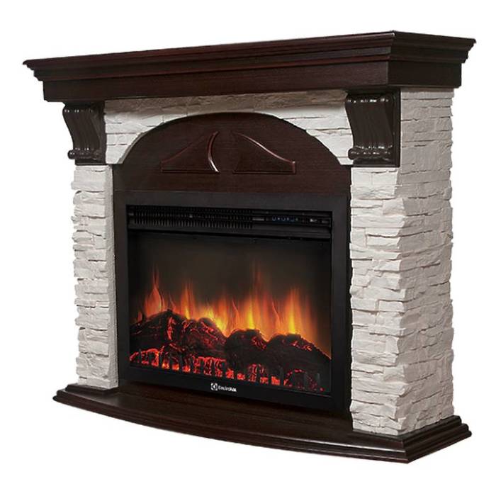 Firelight Torre 25S Белый/Темный дуб широкий портал