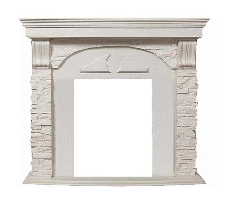 Firelight Torre Classic Белый/Беленый дуб классический портал для камина