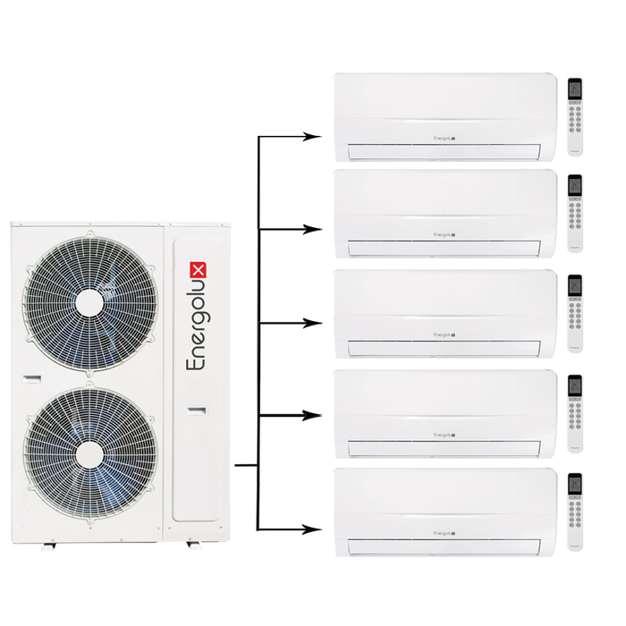 Energolux SAM42M1-AI/5/SAS07M2-AI*5шт мульти сплит система на 5 комнат