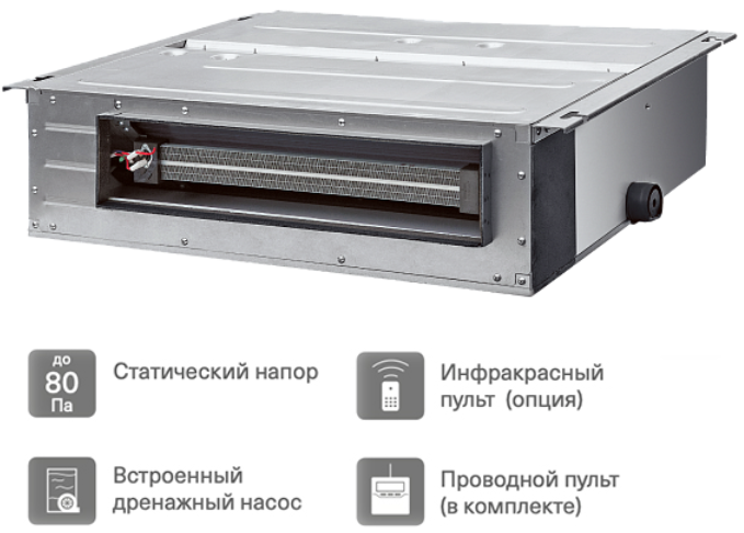 Energolux SMZD24V3AI канальная VRF система 6-7,9 кВт