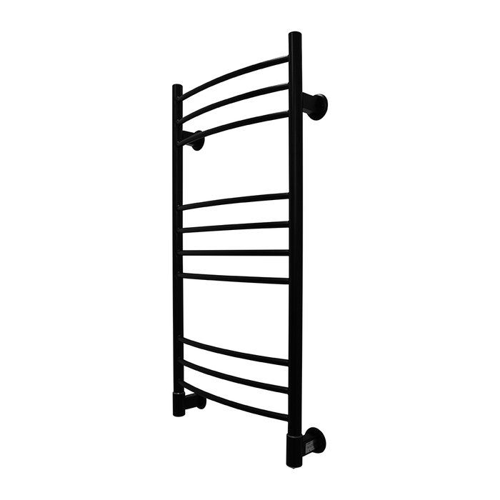 Energy ERGO 1200x500 RAL 9005 черный матовый электрический полотенцесушитель лесенка