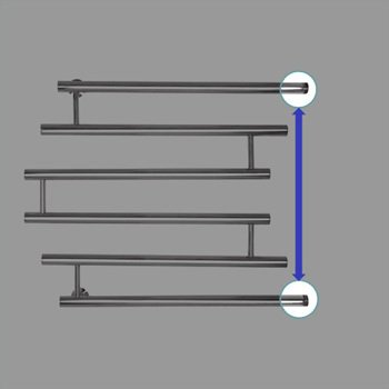 Energy Modern 600x700 боковой водяной полотенцесушитель
