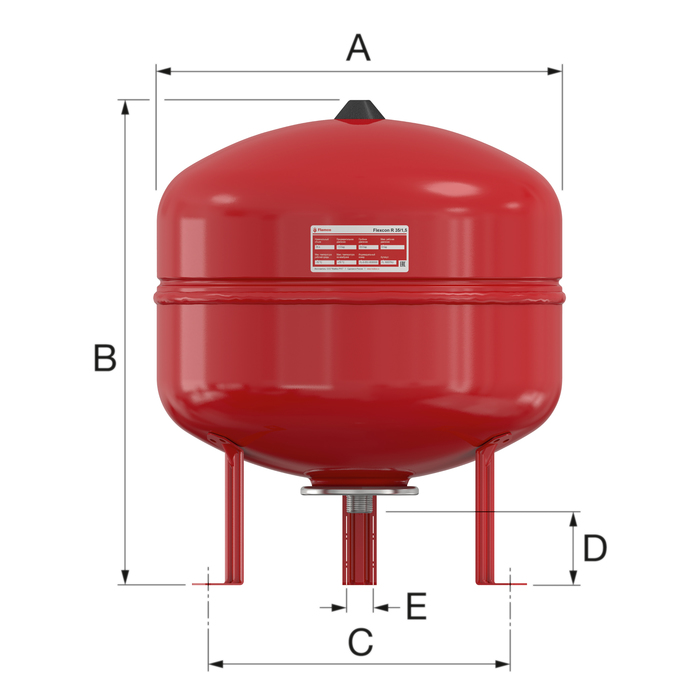 FLAMCO Flexcon R 35 расширительный бак