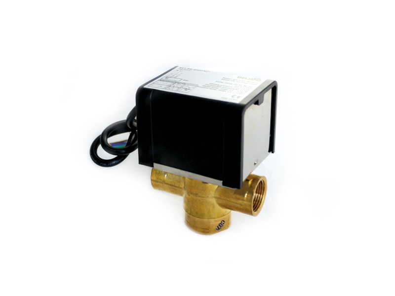 FLOWAIR с сервоприводом типа EXT-SW-E203V4C7 (SRQ3d 3/4&rdquo;)(2) трехходовой клапан