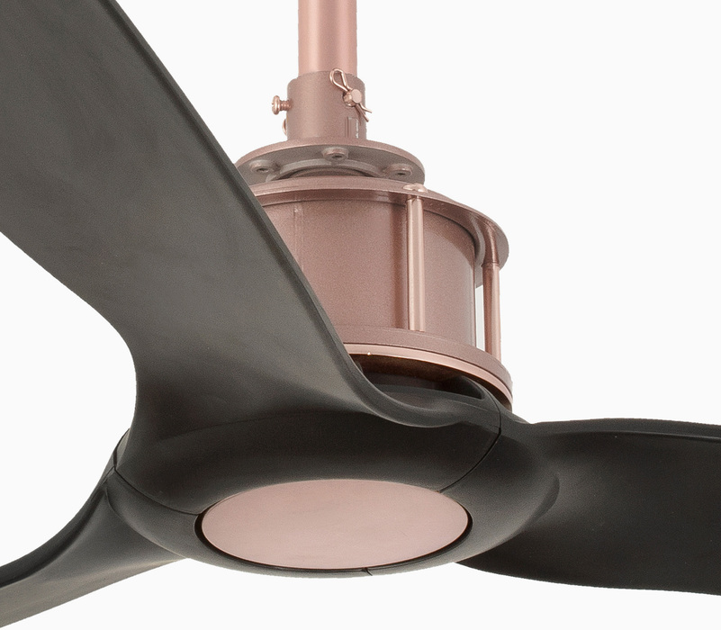 Faro JUST FAN COPPER/WOOD CEILING FAN BLACK (33418) потолочный вентилятор