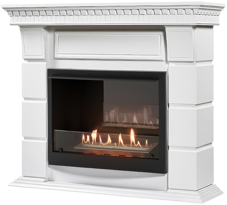 Firelight BFP/P-2520 с порталом Elegante 25 белый напольный биокамин