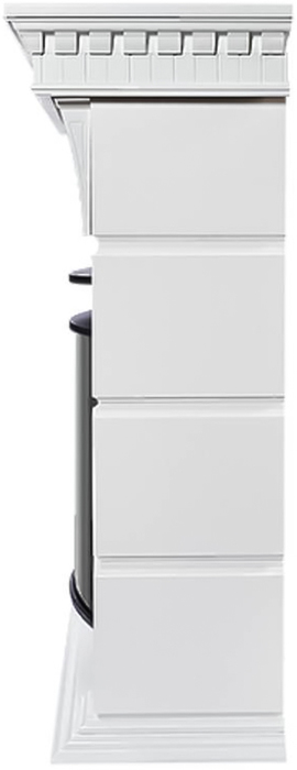 Firelight BFP/P-2520 с порталом Elegante 25 белый напольный биокамин