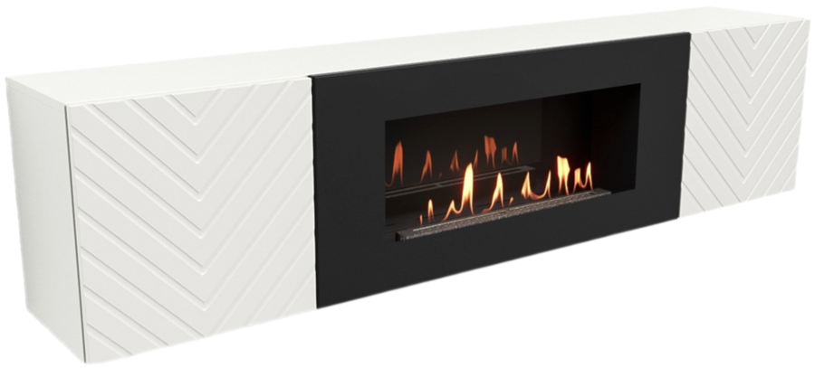 Firelight BFP-P1700V белая настенный биокамин