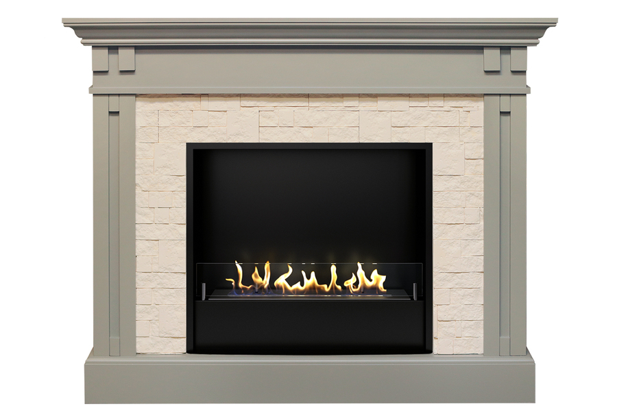 Firezo Cambridge Umbra grey напольный биокамин