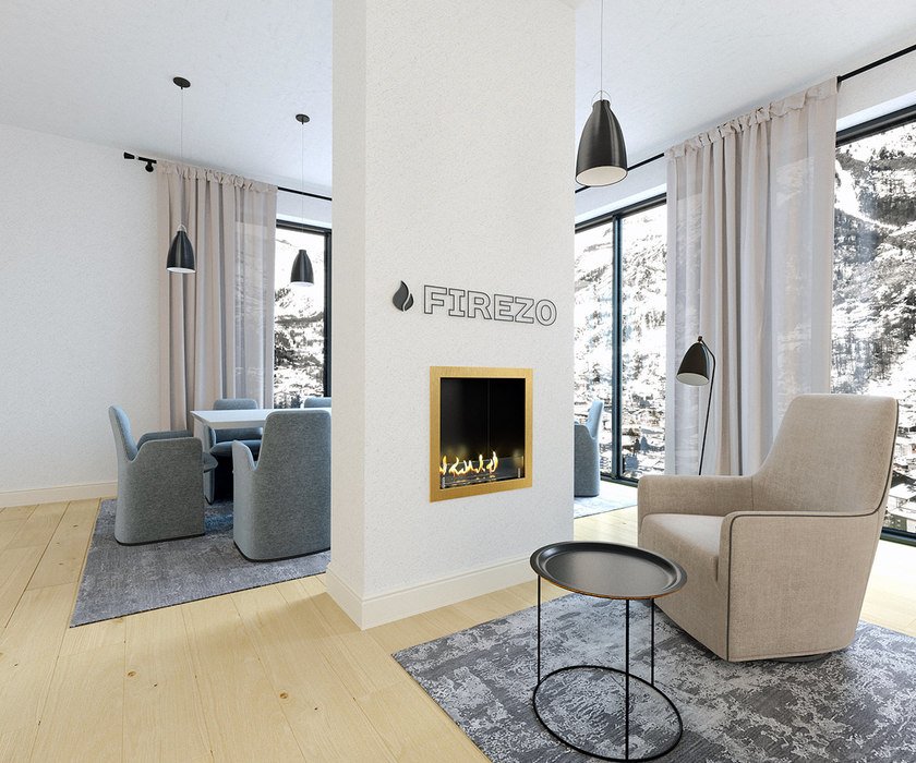 Firezo Minimal 1000 настенный биокамин
