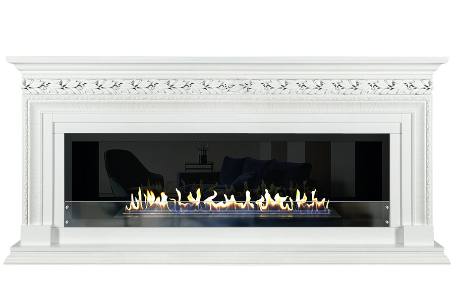 Firezo Valletta 60 Белый напольный биокамин