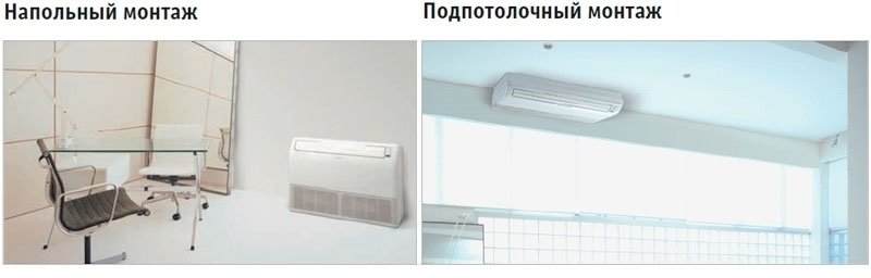 Fujitsu ABYG18LVTB/AOYG18LALL напольно-потолочный кондиционер