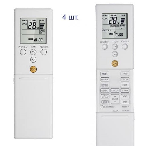 Fujitsu AOYG30LAT4/ASYG07LUCA*4шт мульти-сплит система