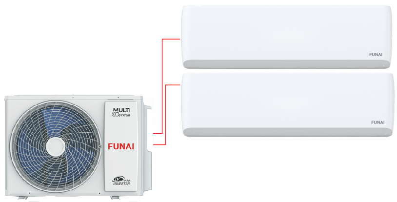 Funai RAM-I-2OK55HP.01/U внешний блок мульти сплит-системы