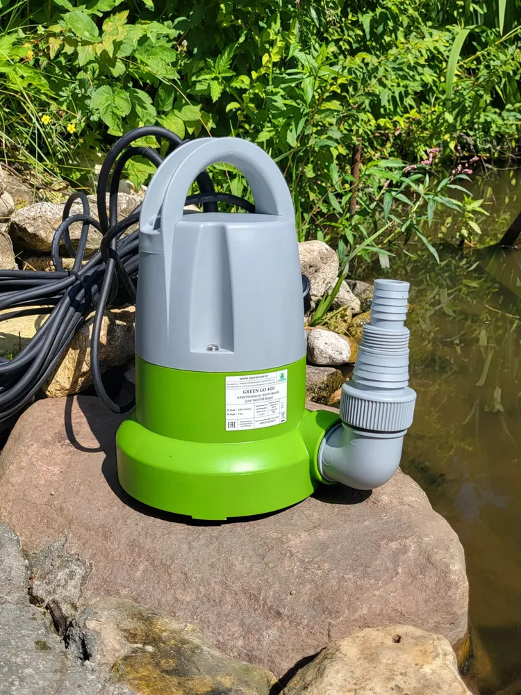 GREENPUMP GREEN GO 400 дренажный насос