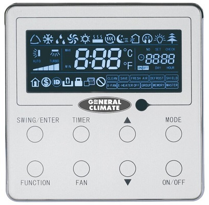 General Climate GC-G90/4CRAN1 кассетная VRF система 8-9,9 кВт