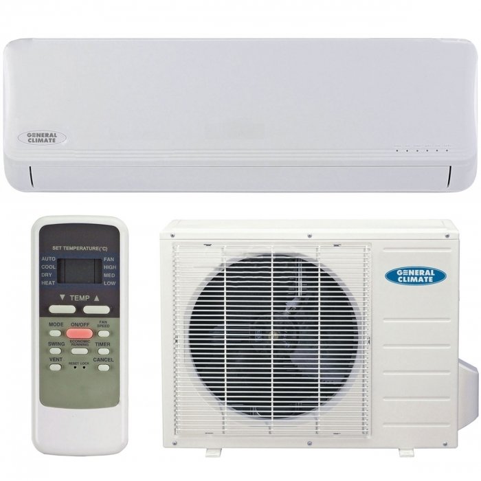 General Climate GC/GU-F08HRN1 турбо домашний кондиционер