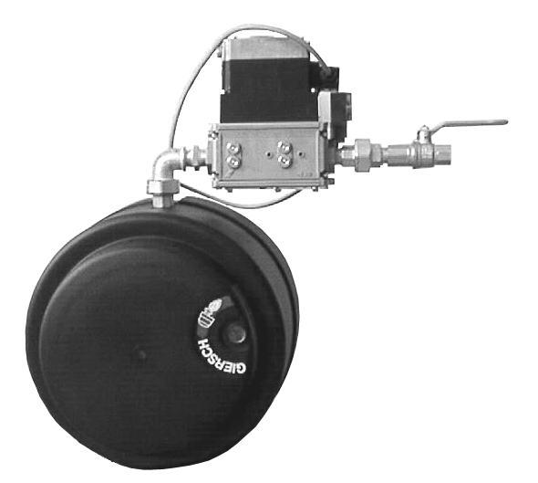 Giersch RG20-Z-L-N кВт-40-120, MBV407 3/4 газовая горелка