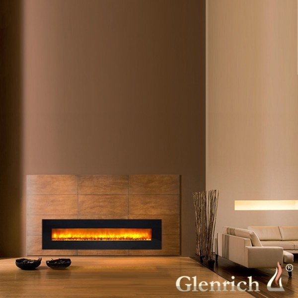 Glenrich Genius 240 (цвет-Черный) современный классический камин