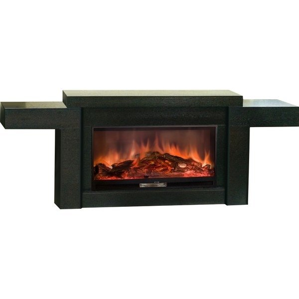 Glenrich Европа Delux (Premier S86) Венге с выступами качественный  каминокоплект