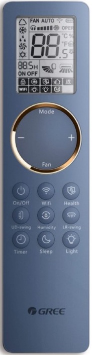 Gree GWH18AUD-K6DNA1A(blue) настенный кондиционер