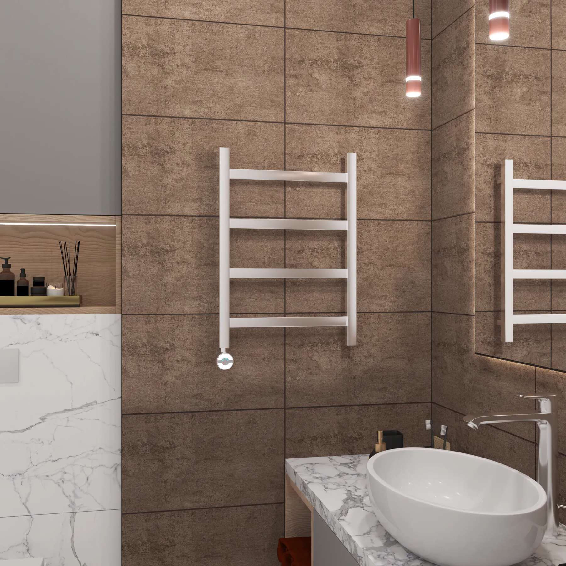 Grota Soffi 430x600 El электрический полотенцесушитель лесенка