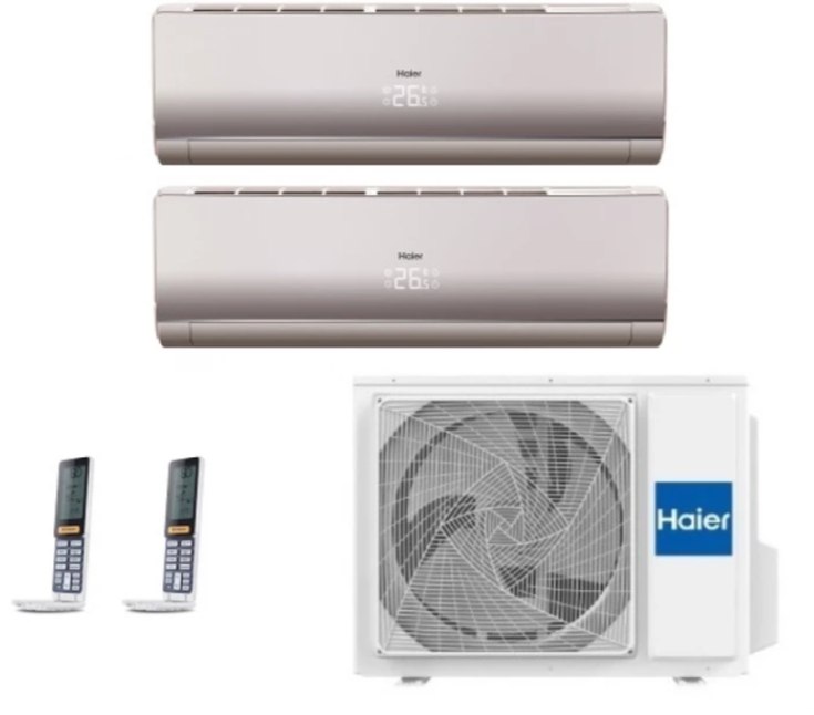 Haier 2U40S2SM1FA/AS09NS6ERA-G/AS12NS6ERA-G внешний блок мульти сплит-системы