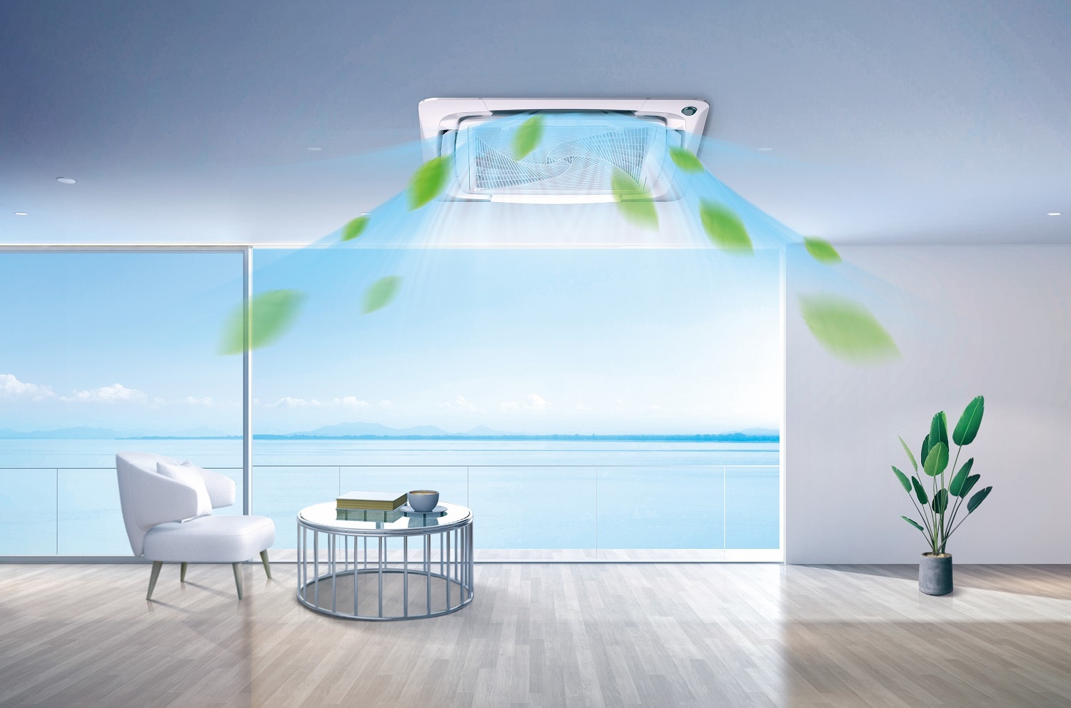 Haier AB105F2LR1FA/1U105F2LQ1FB кассетный кондиционер